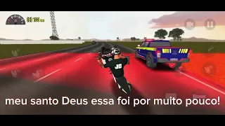 Dando fuga na PRF no MOTO WHEELIE 3D 🔥