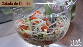 Receita: Salada de chuchu cru com a Chef Giovanna Fraga (05/06/19)