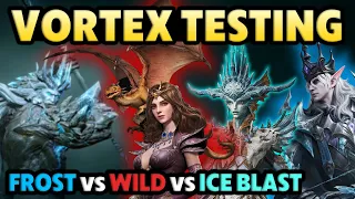 Can ICE BLAST Really Compete in Vortex?! ❄️Frost vs Wild vs Ice Blast Test ⚔ Dragonheir: Silent Gods