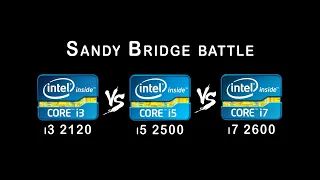 Битва процессоров Sandy Bridge на socket 1155. i3 2120 vs i5 2500 vs i7 2600 на RTX 2060 super!💪