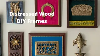 Distressed DIY Frames