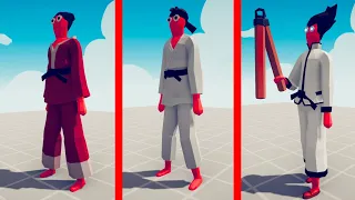 EVOLUTION OF TAEKWONDO | Totally Accurate Battle Simulator