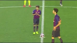 Carles Aleñá ⚡ Riqui Puig vs. Villarreal B ● Barcelona B ● Segunda B 2018/19