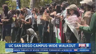 UCSD campus-wide walkout