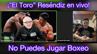 ¡En vivo "El Toro" Reséndiz para analizar su victoria y analizar el mundo del boxeo!