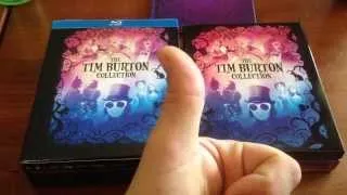 *UNPACKAGING* TIM BURTON BLU RAY COLLECTION BOX SET