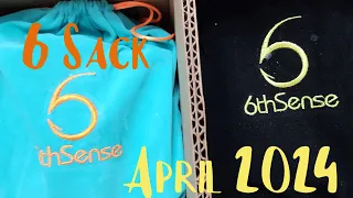 6th Sense 6 Sack April 2024 (plus new lures and colors)