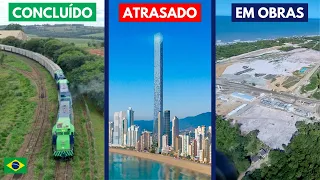 O Progresso dos Mega Projetos do Brasil em 2023