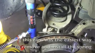 Diy How to Remove BMW E46 Rear Springs