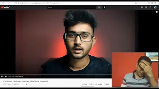 IIT prof reacts to his own student's video (Tharun Speaks)!