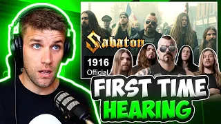 RAW & POWERFUL!! | Sabaton - 1916 (FIRST REACTION)