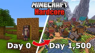 I Survived 1,500 Days in Hardcore Minecraft [MOVIE]