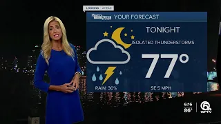WPTV First Alert Weather Forecast: Sunday evening, June 19, 2022
