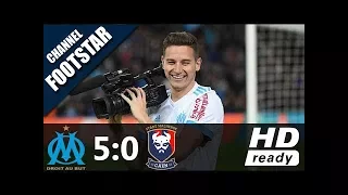 Marseille vs Caen 5-0 - All Goals & Extended Highlights (ligue 1) 5/11/2017 HD