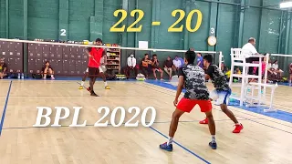 SIDDARTH DHILEPAN vs GANESH SASI Men Doubles Team Event League Match Chennai Singams Vs Fire Flyers