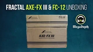 Fractal Axe-Fx III & FC-12 Unboxing -- (No Commentary)
