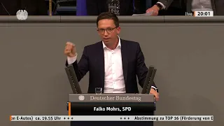 Rede zur Förderung von E-Autos