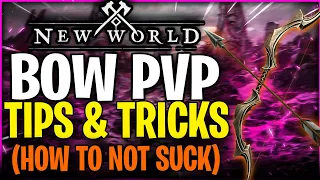 New World - Bow PvP Tips & Tricks To Become A Better Player... (New World Season 3 Bow Rapier Build)