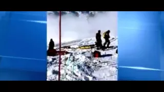 Michael Schumacher Helicopter Rescue From Meribel Ski Slope after Hitting Head on a Rock (HD)