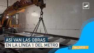 Así van las obras en la Línea 1 del Metro