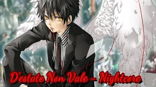 Fred De Palma ft. Ana Mena - D'estate Non Vale [Nightcore]