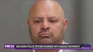 Michigan police officer charged with assaulting jail inmate