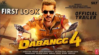 Dabangg 4 Official Trailer | Salman Khan | Sonakshi Sinha | Director by Atlee | Arbaaz Khan |