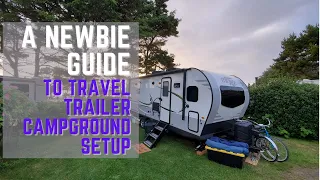 Newbie Guide to Travel Trailer Campground Setup