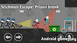 Stickman Escape Prison Break: Android/iOS Gameplay