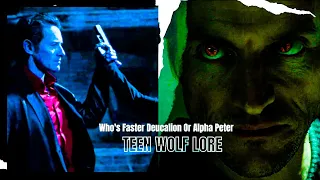 Who's faster Deucalion or Alpha Peter?