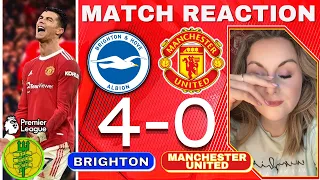 HATE THESE PLAYERS! | Brighton 4-0 Manchester United | Instant Match Reaction! #mufc #Mun