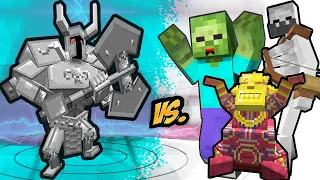 ferrous Wroughtnaut Vs. Best of Mutant Monsters in Minecraft