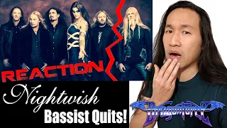 DragonForce Herman Li Reaction to Nightwish Bassist Quitting! Marco Hietala Leaves Band