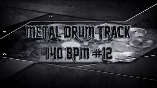 Aggressive Heavy Metal Drum Track 140 BPM (HQ,HD) | Preset 2.0