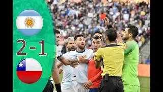 Argentina vs Chile 2-1 highlight and All Goal Copa America 2019