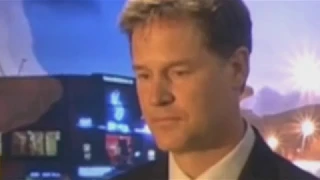 Sad Nick Clegg loses his seat in the 2017 general election