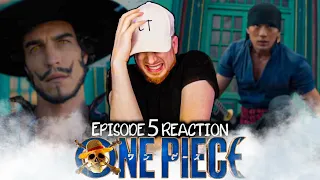 HARD TO WATCH! 🫣 | One Piece 🏴‍☠️ LIVE ACTION S1 E5 Reaction (Eat at Baratie)