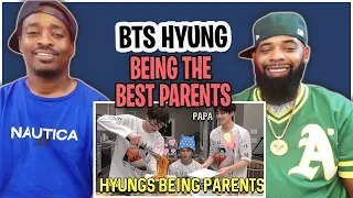 TRE-TV REACTS TO - BTS Hyung Line Being The Best Parents Of Maknae Line