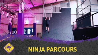 Ninja Parcours bij Krazy Kangaroo
