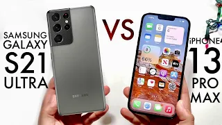 iPhone 13 Pro Max Vs Samsung Galaxy S21 Ultra! (Comparison) (Review)