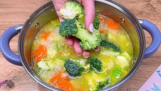 This vegetable soup is like medicine for my stomach! Eat day and night!