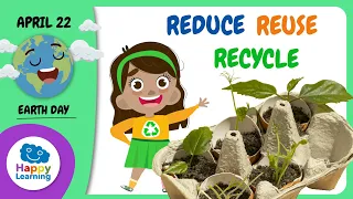 Reduce, Reuse and Recycle, to enjoy a better life | Educational Video for Kids.