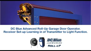 DC Blue Advanced Roll-up: Receiver Setup Light Function