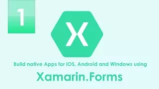 1. بناء تطبيق موبايل لعرض الدروس بتقنية Xamarin.Forms ولغة سي شارب - بدء التطبيق