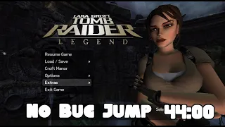 Tomb Raider Legend Any% Speedrun RTA w/o Loads 44:00