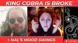 King Cobra is Broke + NAL has Mood Swings & Cries #kingcobra #gorlworld #lolcows #drama