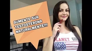 O que comer para aumentar a TESTOSTERONA de forma natural? Nutri Giovana Guido