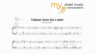 Brad Mehldau - Tabhair Dom Do Lamh (Jazz Transcription)