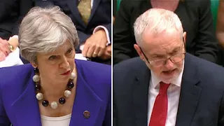 PMQs: May tells Corbyn destruction of Windrush landing cards was Labour's doing