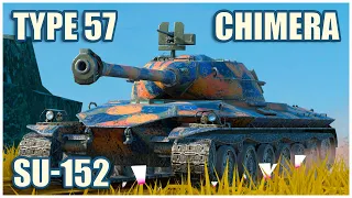 Type 57, Chimera & SU-152 • RASEINIAI HEROES WoT Blitz